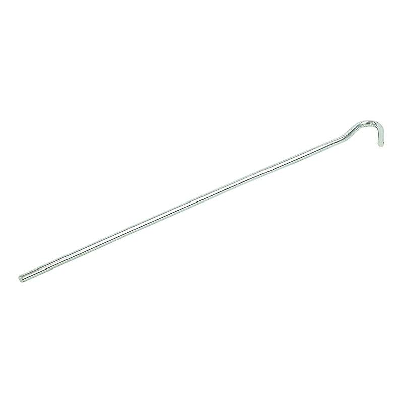 Tent peg 25cm metal with open eye
