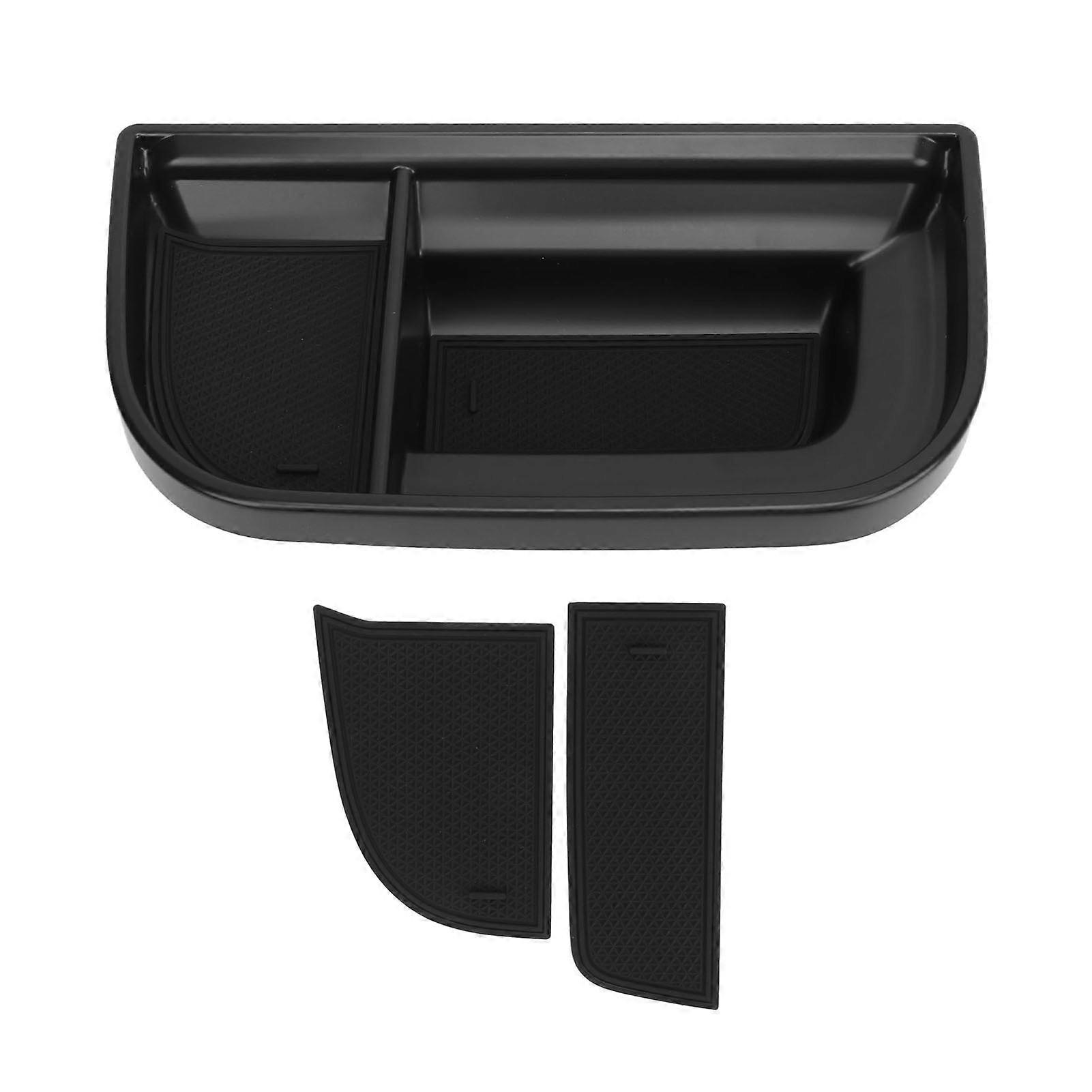 Center Console Organizer Tray with Slip Resistant Pad Armrest Storage Box Container Replacement for Maverick 2022 to 2023