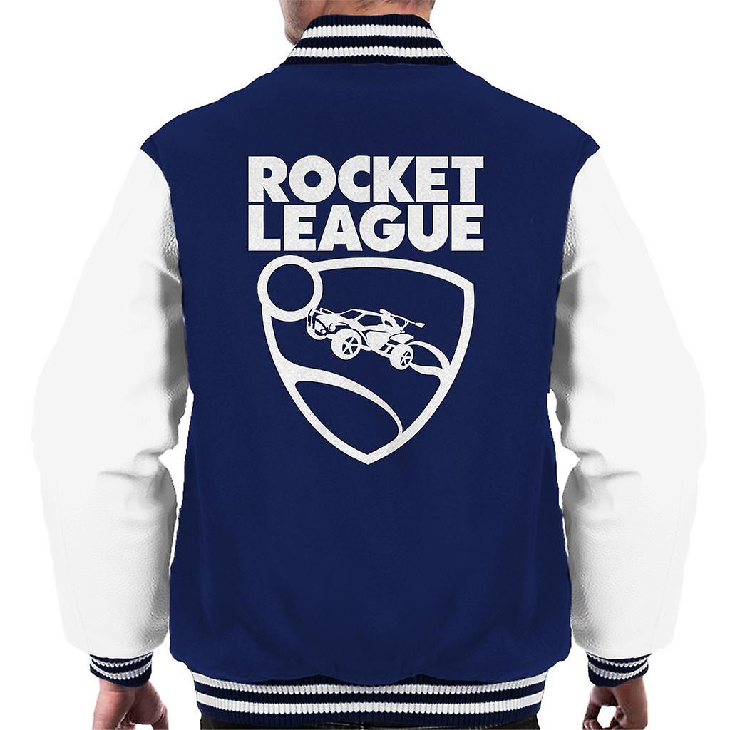 Rocket League Tekst z logo Męskie Varsity Jacket