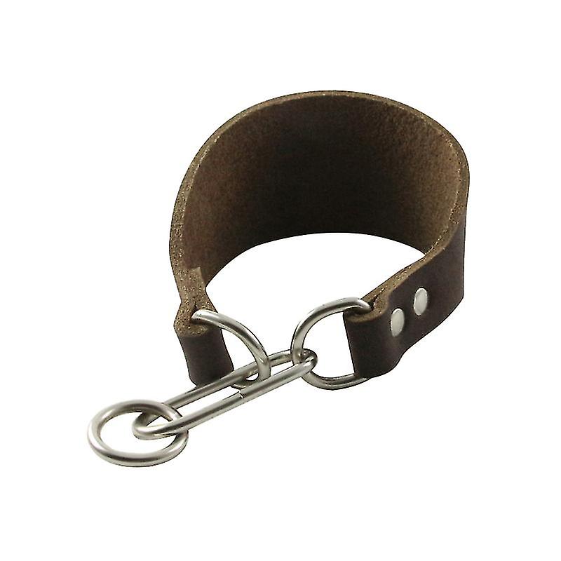 1pcs Cattlehide Dog Collar