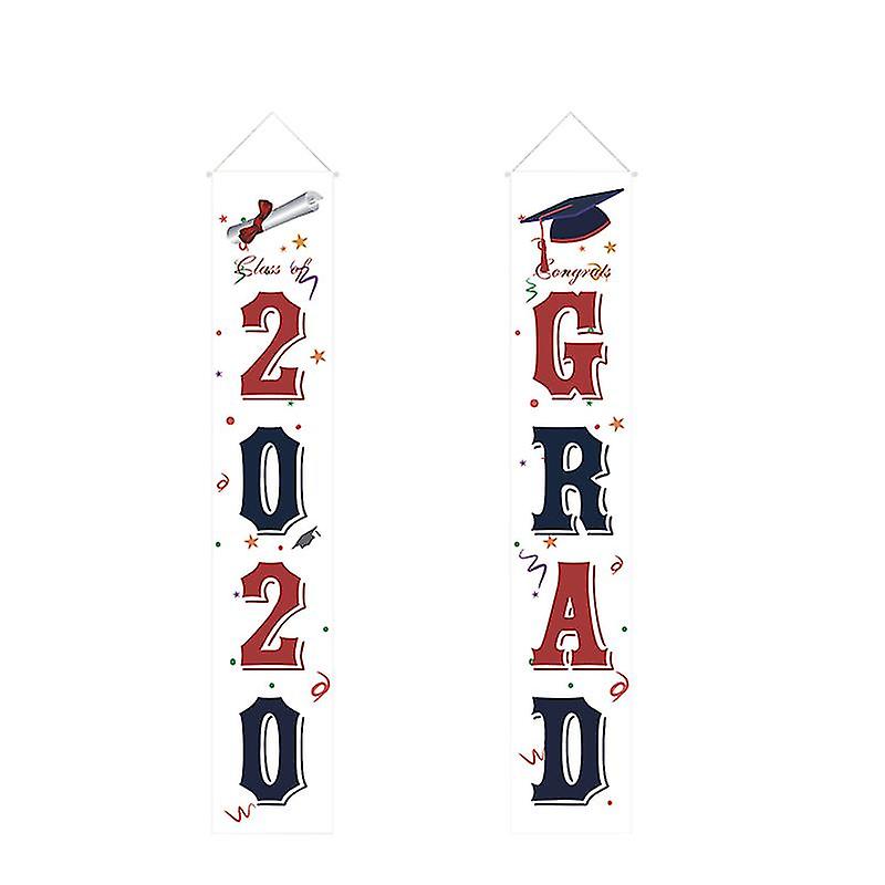 1pair Front Door Decor For Graduation
