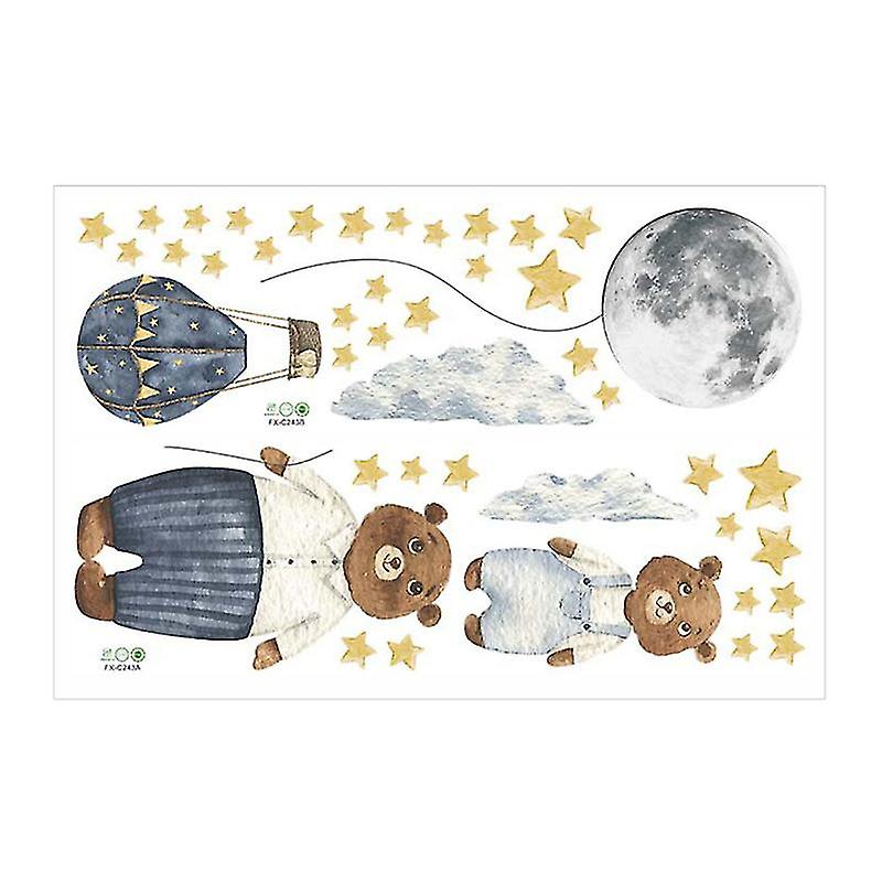 2pcs Cartoon Wall Sticker