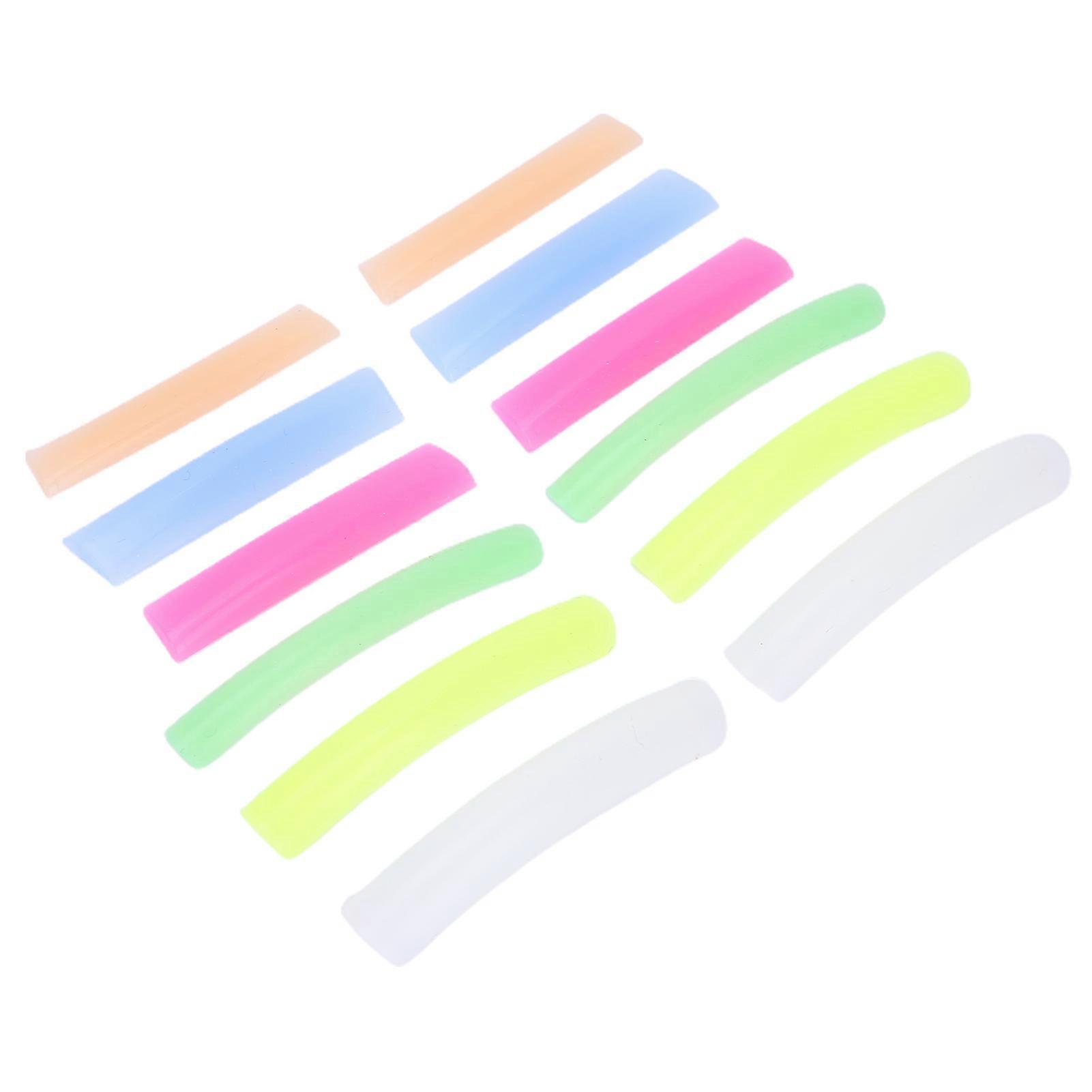 6 Pairs Reusable Eyelash Perming Pad Colorful Silicone Eyelash Perm Lift Pad Makeup Tool