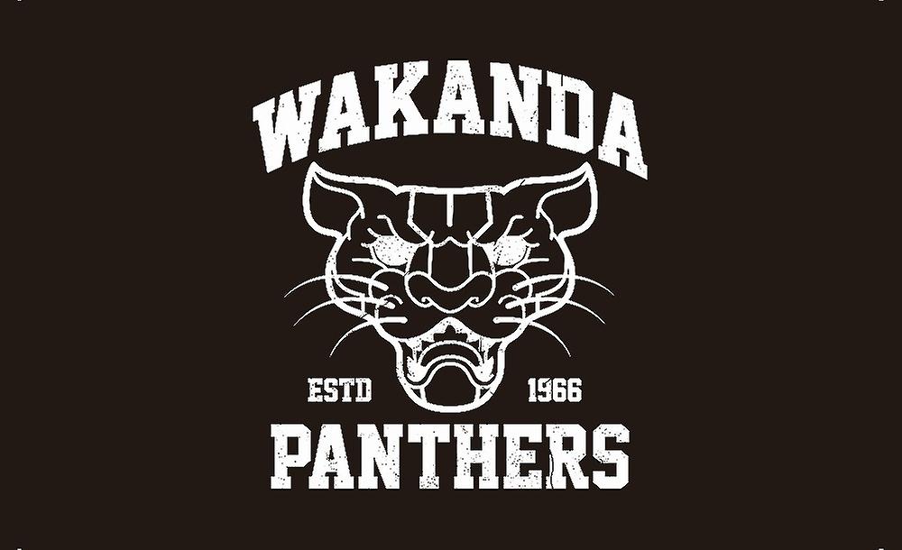 90*150cm Wakanda  Estd 1966 Panthers Flag