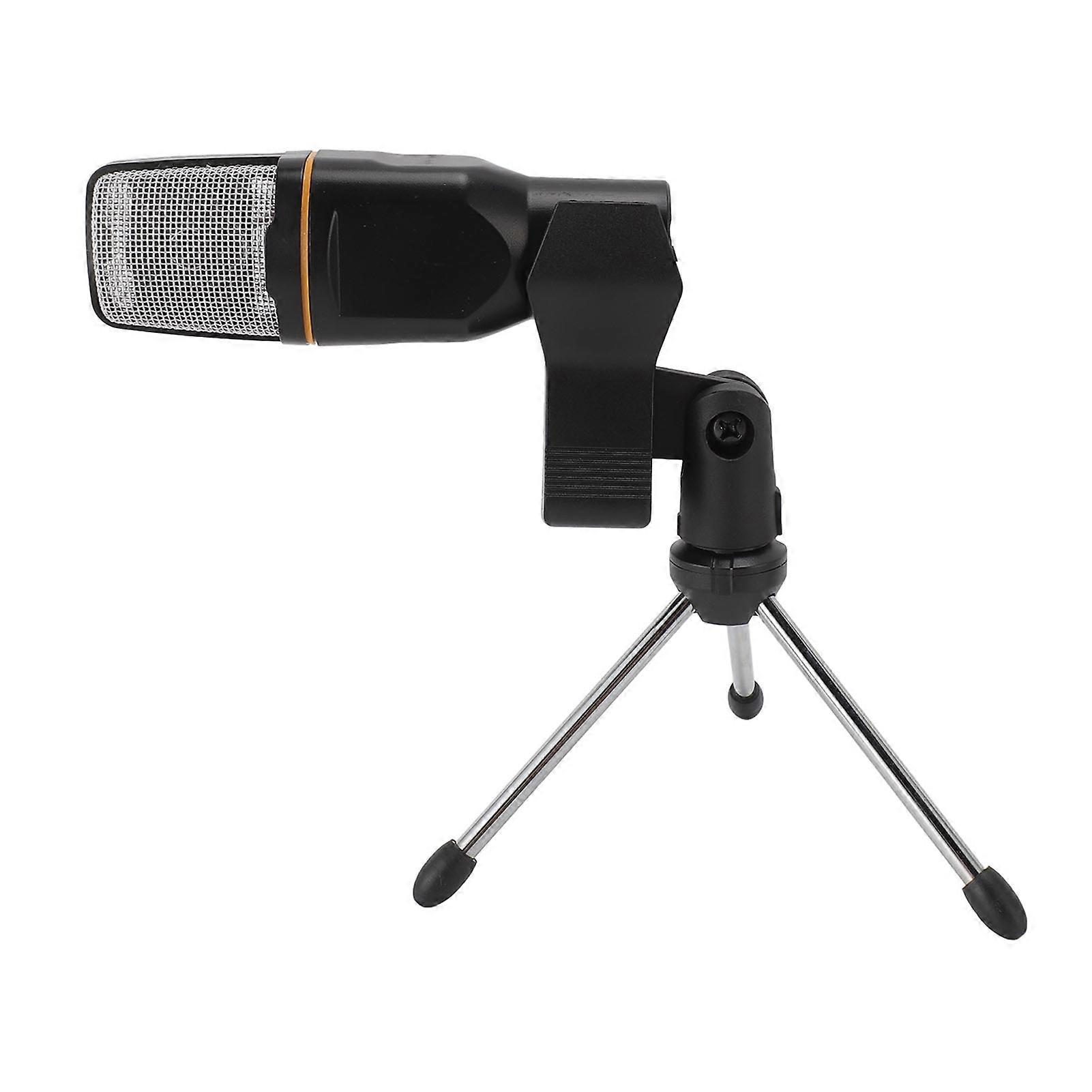 ميكروفون سلكي للحد من الضوضاء متعدد الاستخدامات ميكروفون صوتي قلبي الشكل للكاريوكي في الهواء الطلق الغناء الكمبيوتر المحمول DC5V
