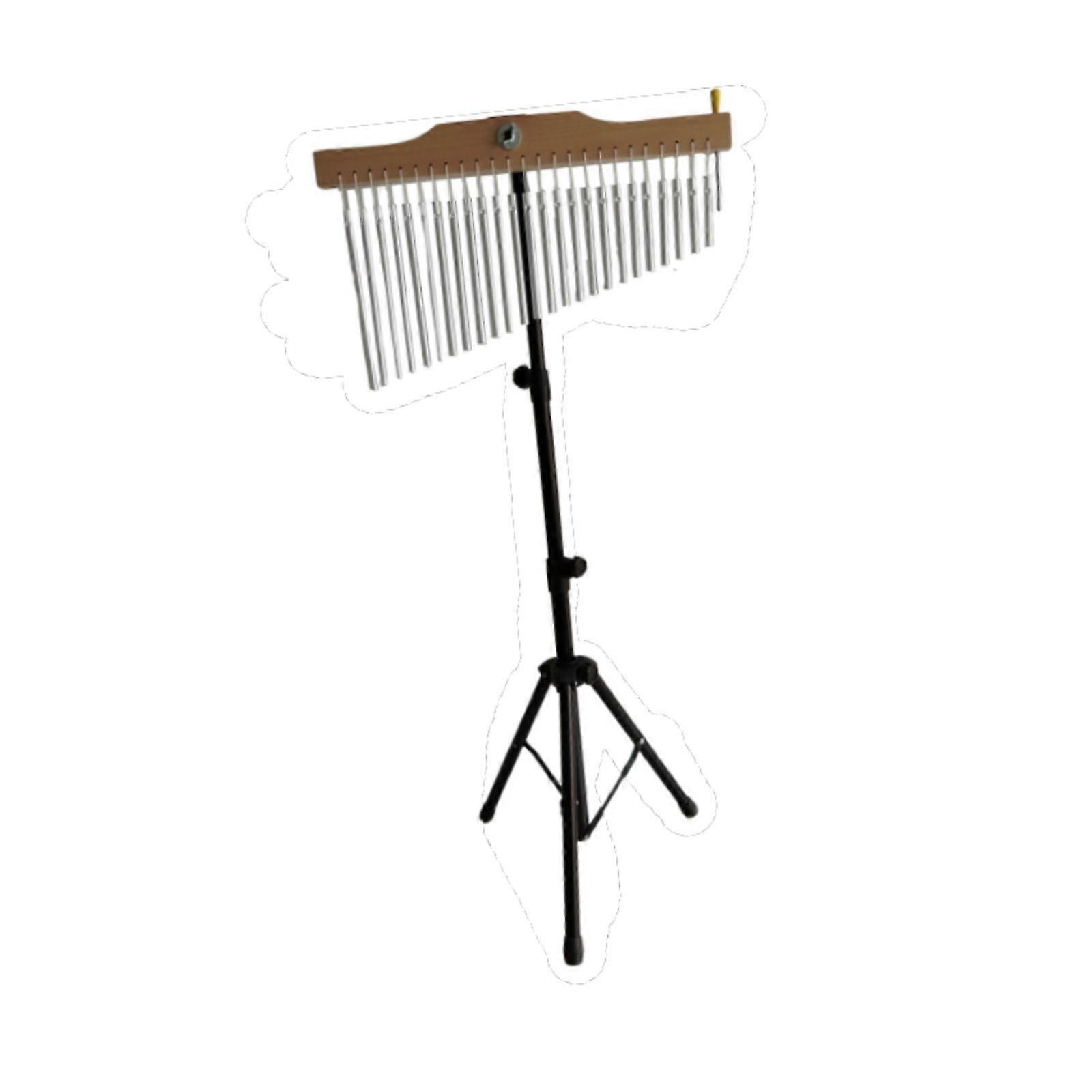 25 Note Single Row Wind Chimes Percussion Instruments for Classroom Children Style A