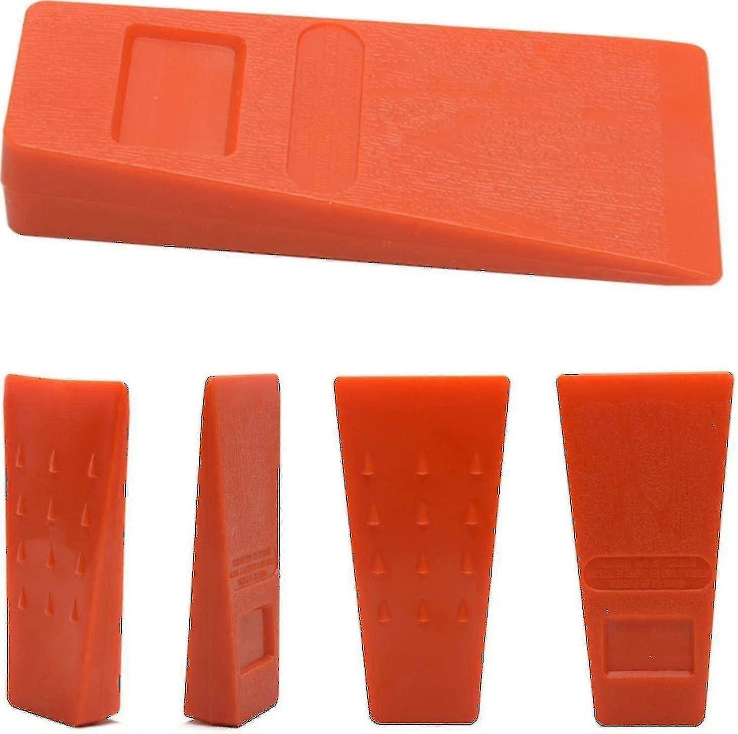 Felling Wedge Chain Saw Logging Supplies Set 5.5 Felling Wedges Spiked Logging Tools Wood Splitting Tree Cutting Wedge For Loggers And Fallers (orang