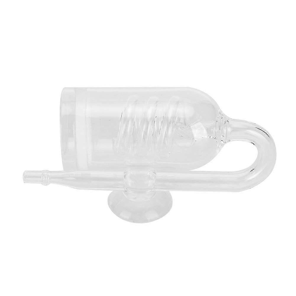 Aquarium CO2 Refiner Diffuser with Suction Cup - Transparent Glass (V AP-030)