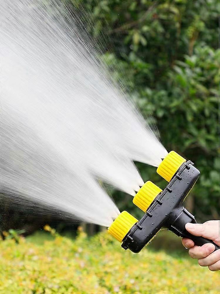 Agriculture Atomizer Irrigation Nozzle, Home Garden Lawn Water Sprinkler Interface 1 inch/1.2 inch 3 nozzles 1 piece