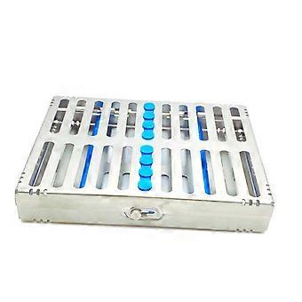 Dental Sterilization Rack Surgical Autoclavable Sterilization Box Dental Storage Box File Burs Disinfection Tray Dentist Tools I.721864349