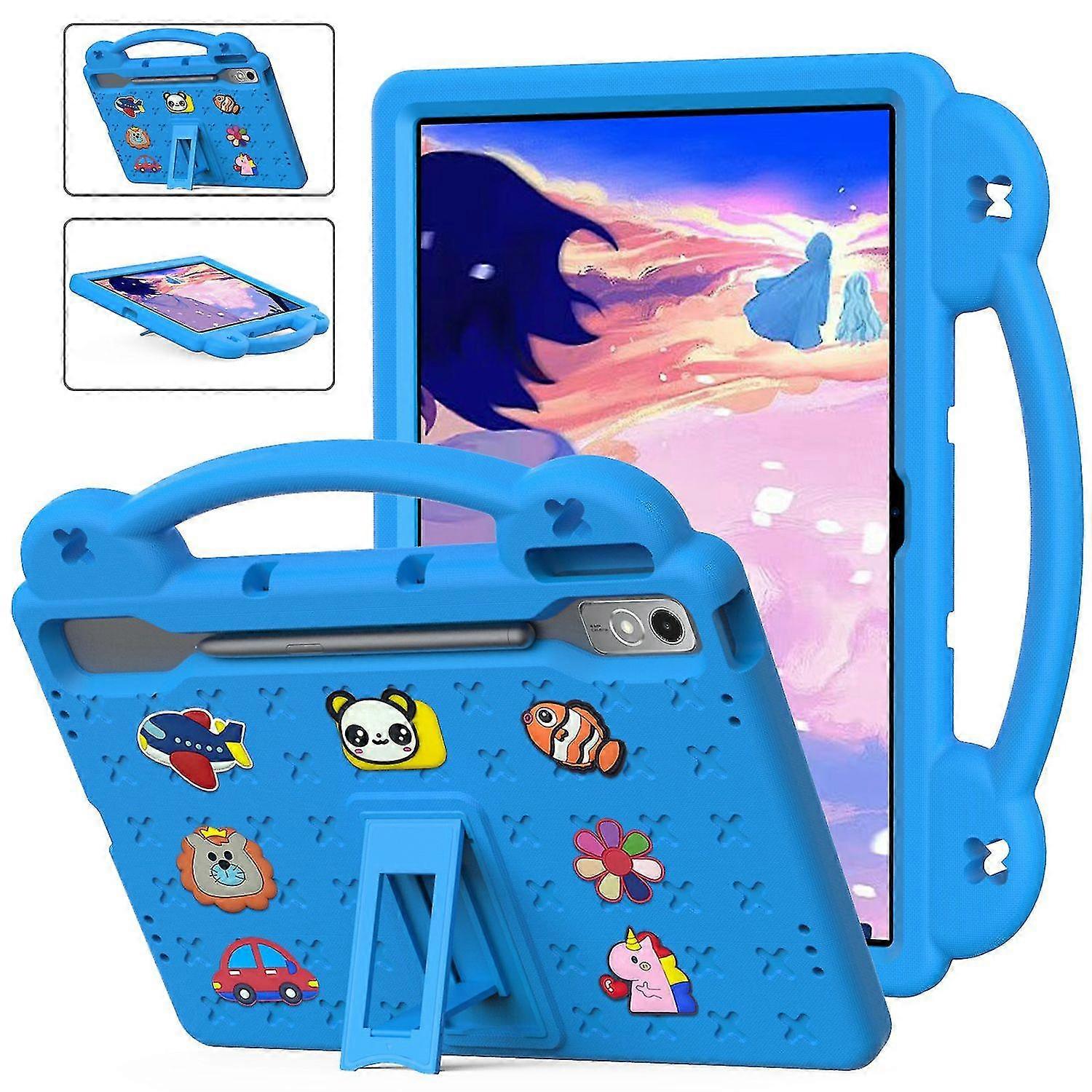 For Lenovo Tab P12 Eva Case With Kickstand Drop Protective Rugged Tablet Cover