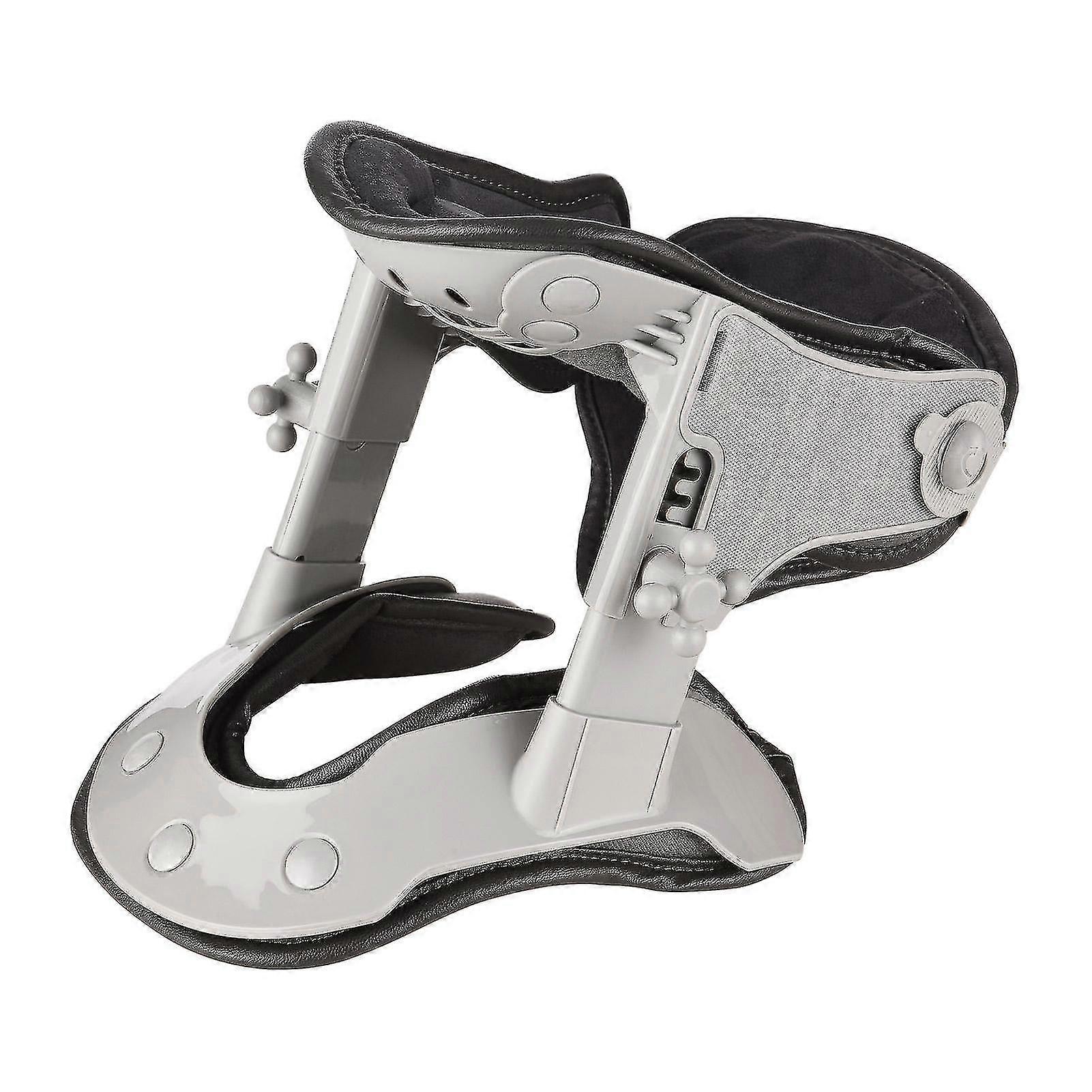 Cervical Neck Traction Device Adjustable Neck Stretcher Collar for Improved Spine Alignment Neck