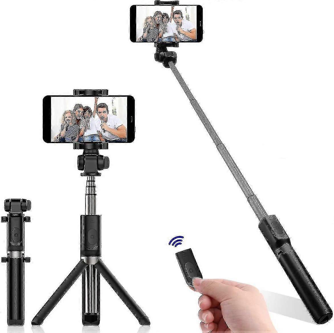 Selfie Stick Trépied Extensible Selfie Stick Avec Sans Fil