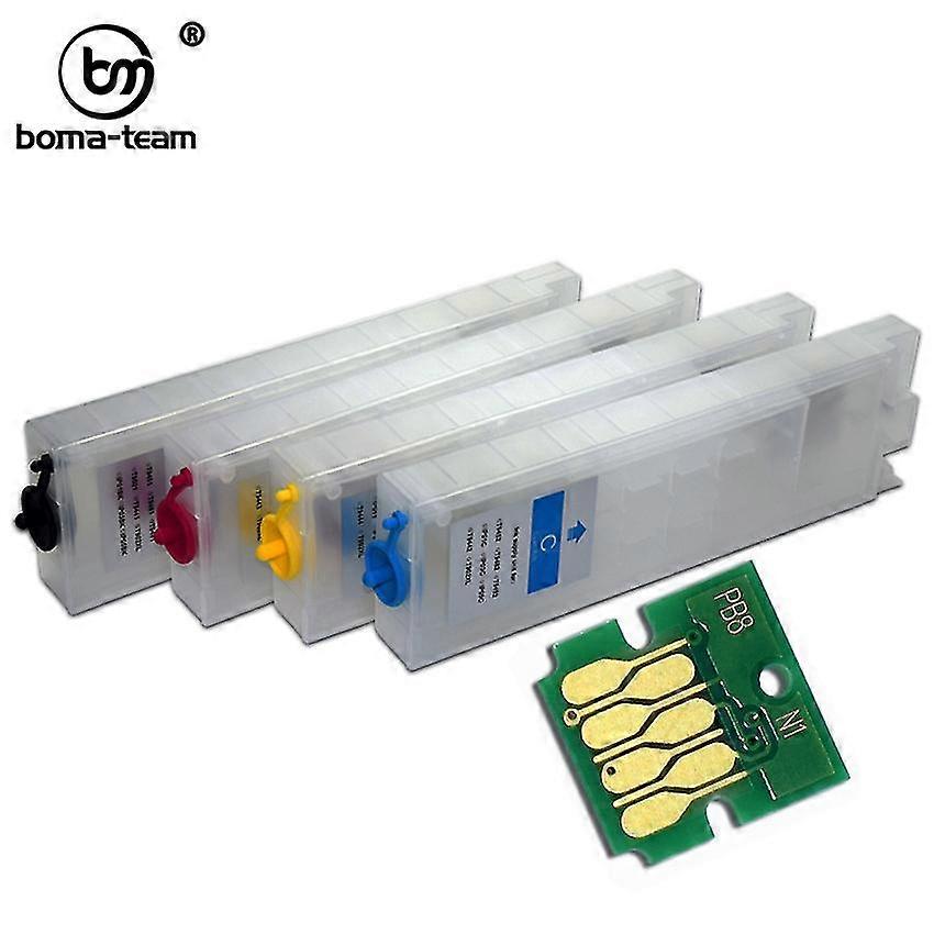 hg 1set Refillable Ink Cartridge Without Chip And 1pc Maintenace Tank Chip Compatible For Epson WF-C5290 WF-C5790 WF-C5210 WF-C5710