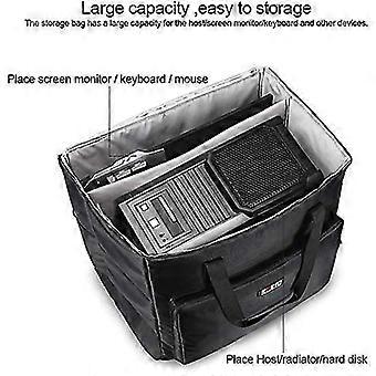 Desktop Pc Computer Travel Storage Carrying Case Bag For Computer