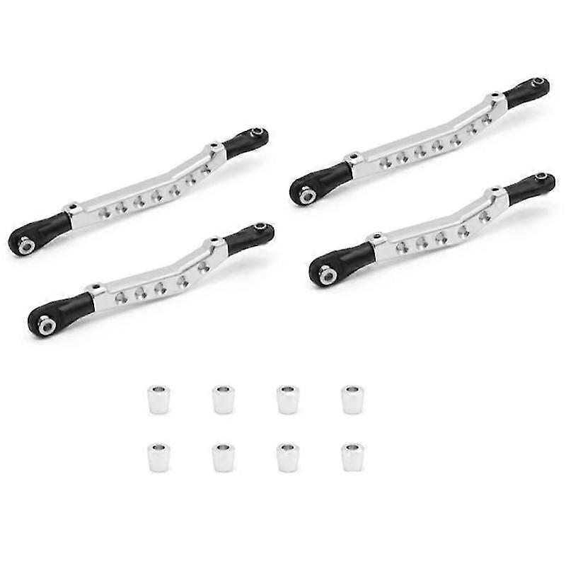 1/10 CR01フロントとリアのメタルロアゲインアップグレードパーツ、おもちゃの車のアクセサリーに適しています