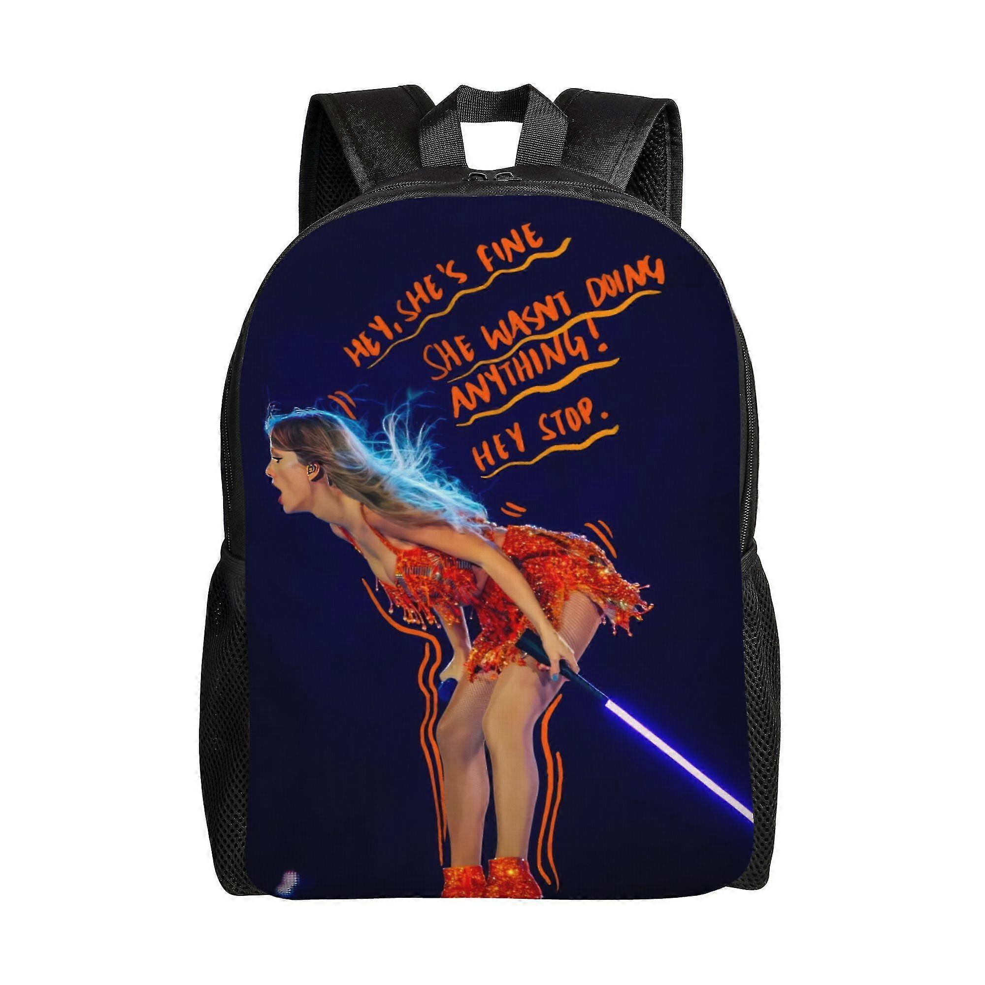 حقيبة ظهر Tay-Lor Swift ، حقيبة ظهر خفيفة الوزن للأطفال ، حقيبة ظهر للكمبيوتر المحمول لعمل الكلية