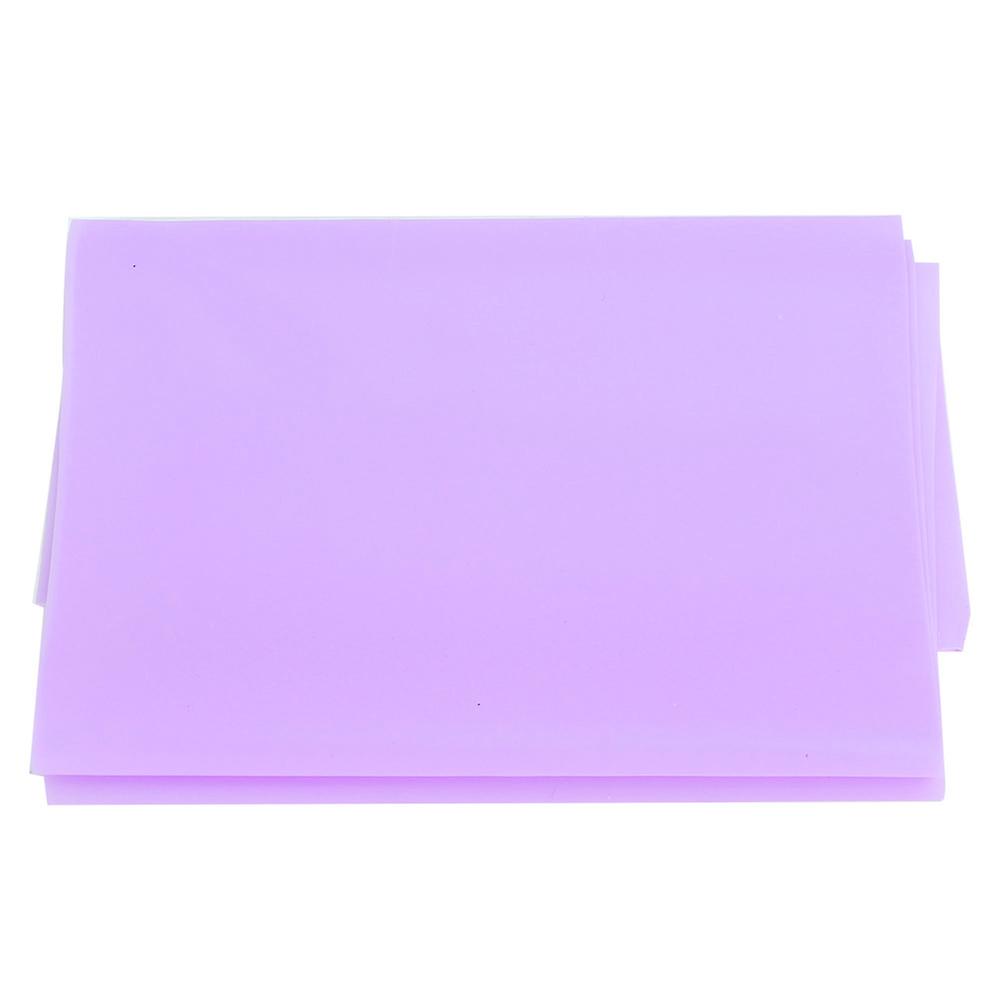 Tpe כושר רצועות אלסטיות חגורת התנגדות יוגה תרגיל אביזר לאימון ספורט (סגול)