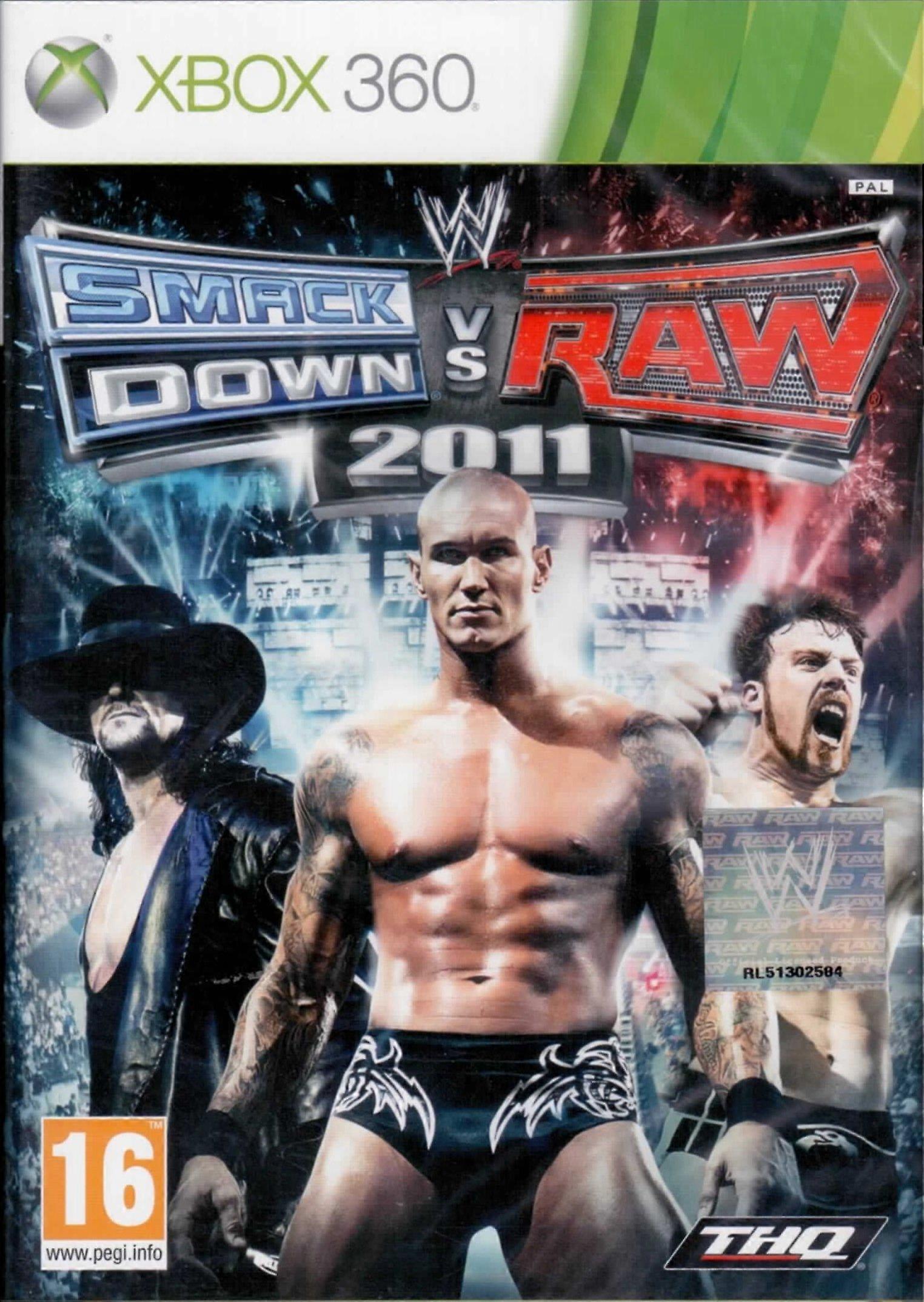 WWE Smackdown vs. Raw 2011(Xbox 360) - PAL - New & Sealed