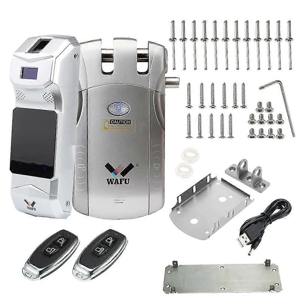 Wireless Remote Control Lock Smart Electronic Door Lock Wf010 Keyless Entry Door-Yvan