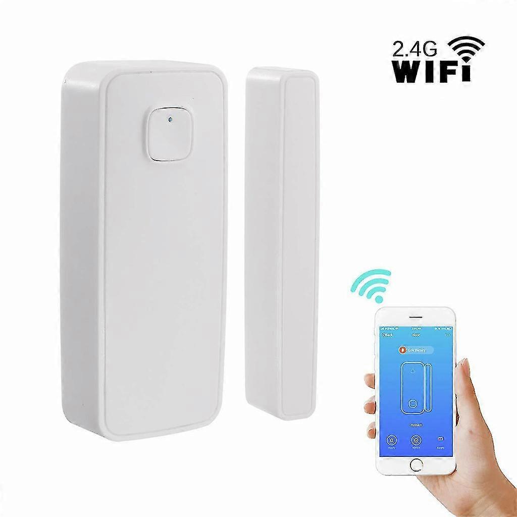 Wifi Door Sensor Window Security Alarm Sensor Magnetic Switch Wireless Detector