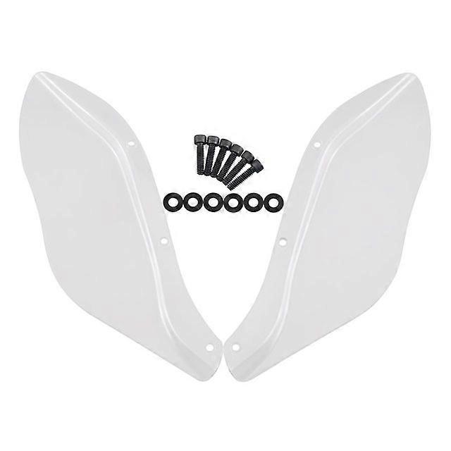 Moto Nero Trasparente Carenatura Deflettore Aria Ala Laterale Parabrezza Per Harley Touring FLHR FLHT FLHX 96-13 Moto