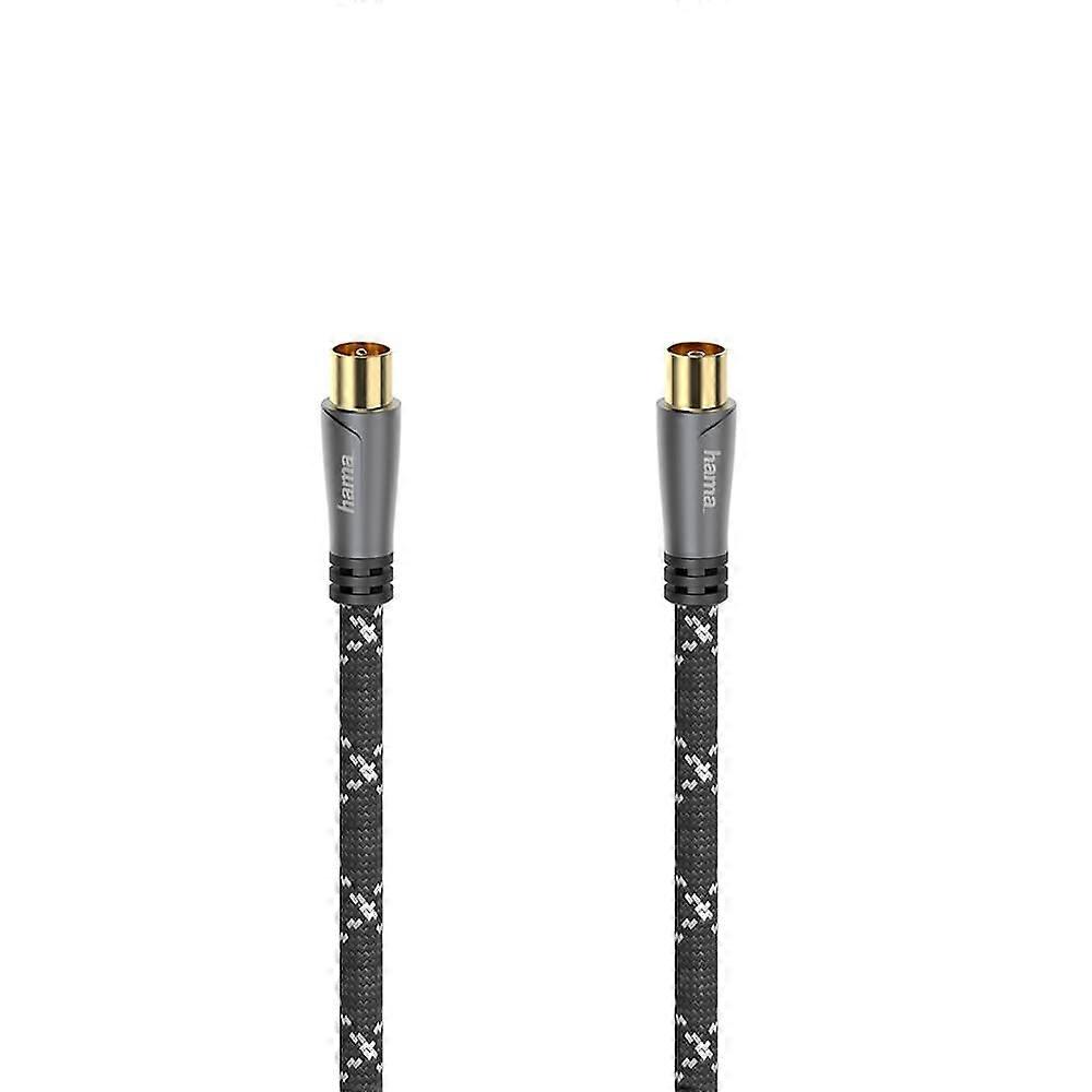 HAMA Kabelantenne 120dB Sort/Grå 5,0m