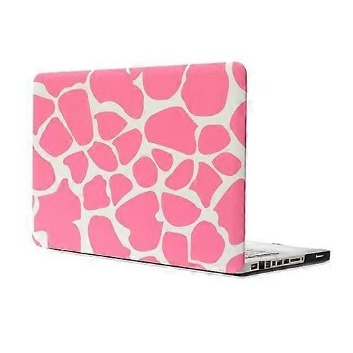 Sika Deer Textura Fosco Capa Protetora de Plástico Rígido para Macbook Pro 13,3 polegadas (Rosa)
