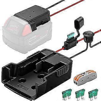 Kit Batterie M18 18V Adaptateur Batterie Milwaukee M18 Awokee - Pour Kit Batterie M18 18V Adaptateur Batterie Milwaukee M18 Awokee - Pour