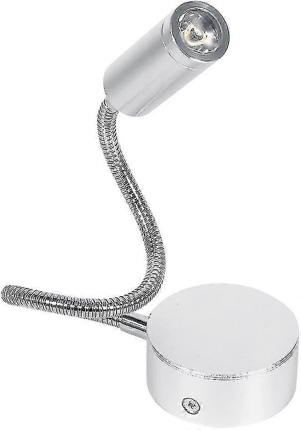 Minimalist Led Bed Reading Working Light Lamp Wall Mount Bedside Lamp With Flexible Gooseneck