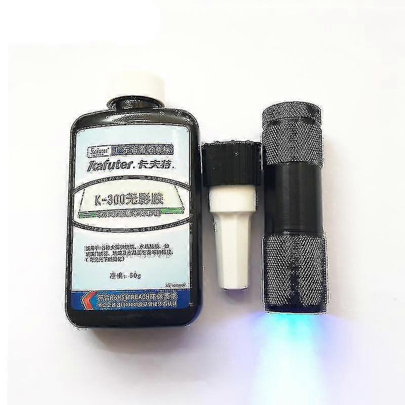 Uv Glue & Flashlight Bonding Large Area Glass Crystal