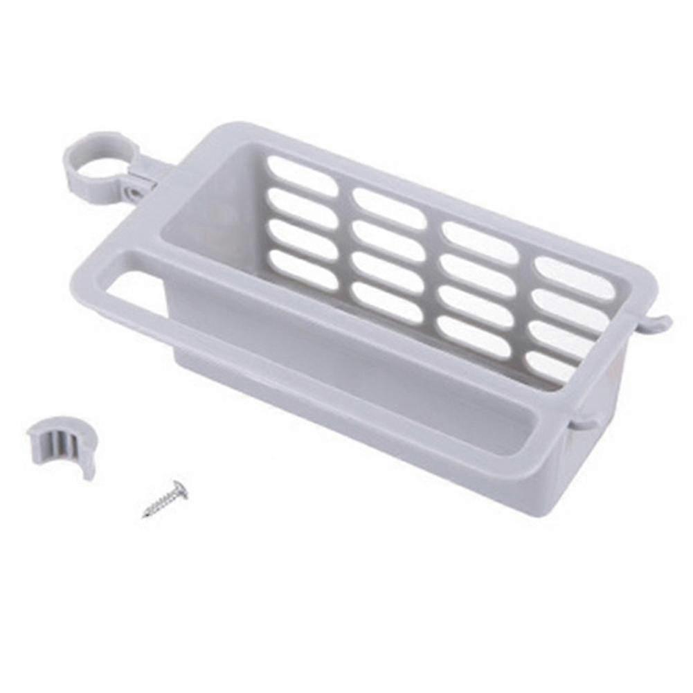 Gray kitchen drainage shelf container multifunctional dishwashing sponge storage rack z15378