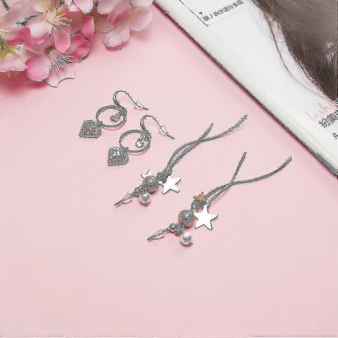 Silicone Earring Backs 1200 Pcs Soft Clear Ear Back Pads, Diameter 4mm