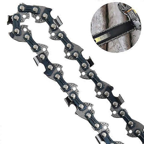 Universal 3-Piece Set of Semi-Chisel Chainsaw Chains with 3/8 LP Pitch