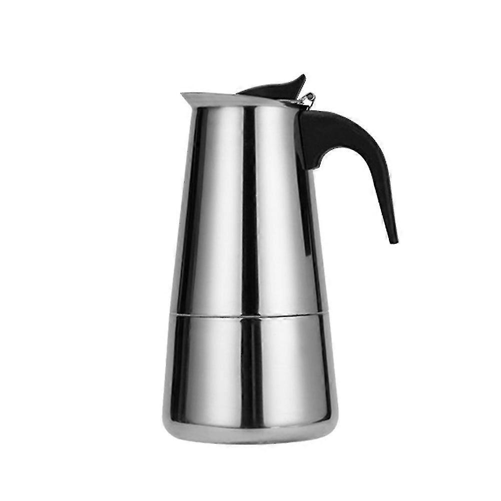 Stainless Steel Coffee Pot Mocha Coffee Latte Filter Stove Coffee Maker Pot Filter Beverage Tools 2