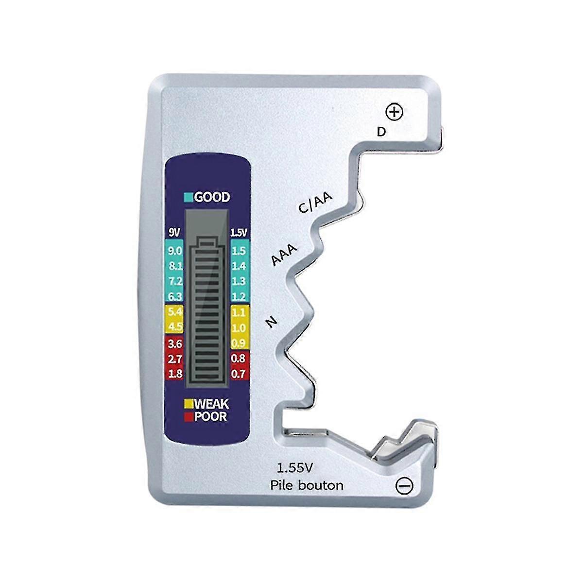 The Universal Digital Battery Tester is Suitable for CCD, , AAA9V (6F22) 1.5V Button Cell Measuring Instrument