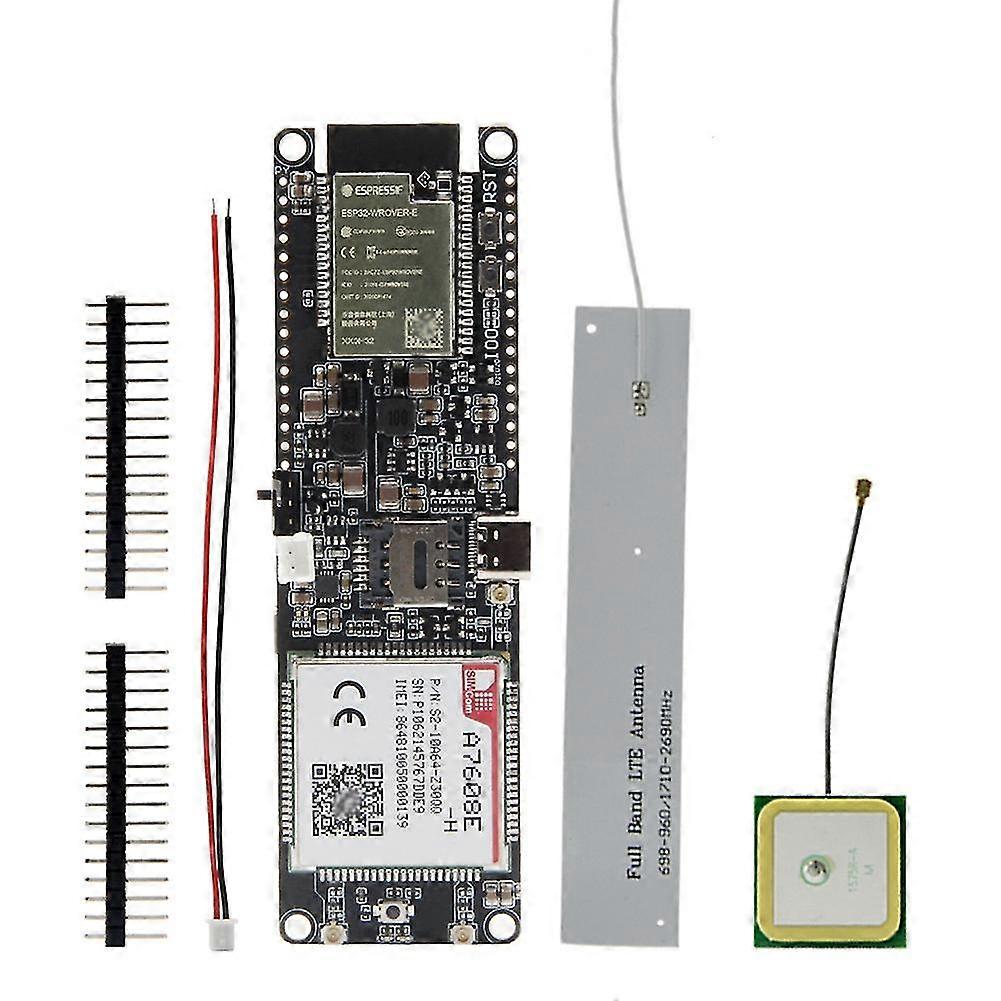 T-a7608e-h Esp32 Sim Lte Network Gps Antenna Esp32-wrover-e Wireless Module Wifi Bluetooth Developm