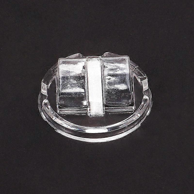 1pc Clear Plastic Single Ring Bangle