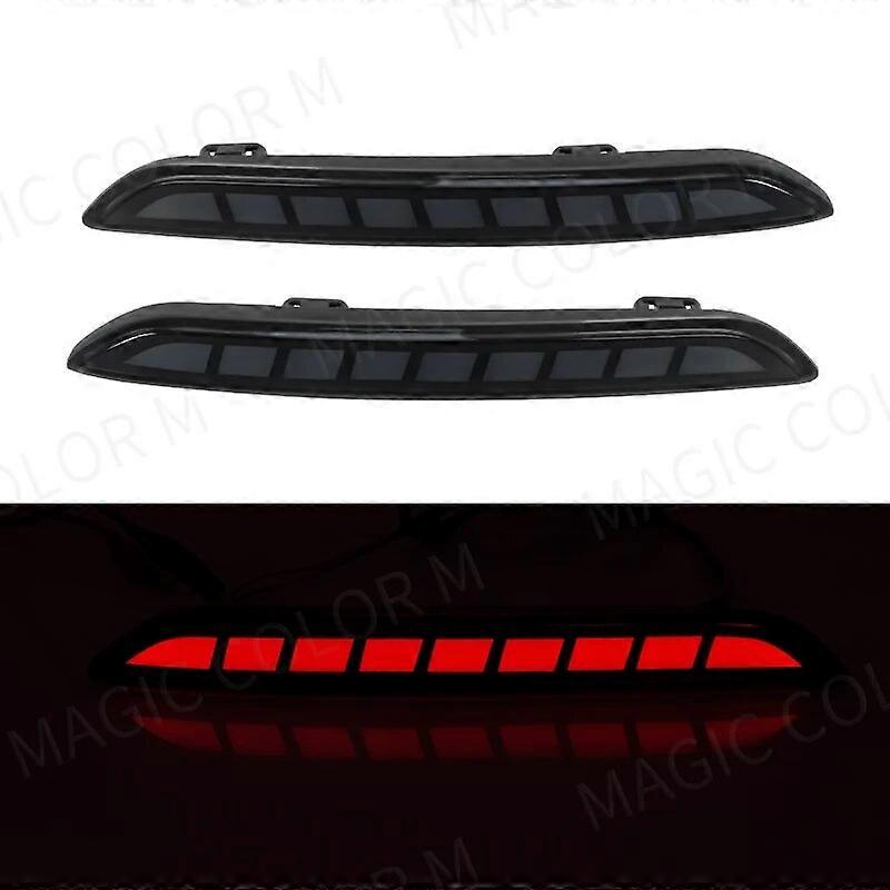 Car Multi-function LED Rear Bumper Reflector For Honda Civic Hatchback 2021 2022 2023 Dynamic Turn Signal Brake Warning Light
