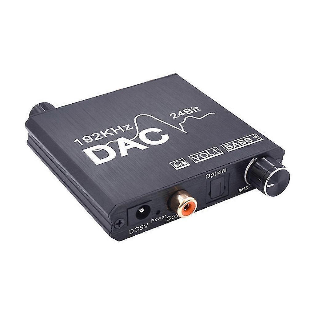 192khz Digital To Analog Converter With Volume Adjustment Bass Tone Control