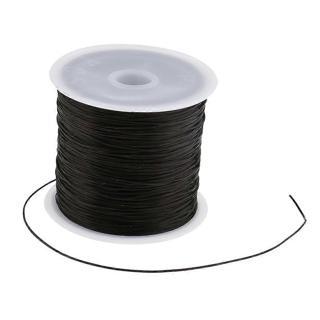 6x60M Salon Crystal Elastic String per capelli Thread Making tessitura parrucca nera