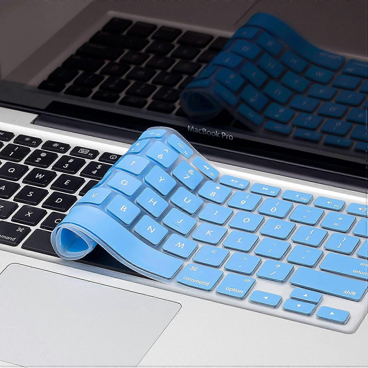Capa do teclado Macbook para versão mais antiga Macbook Pro 13, 15, 17 Polegadas e Macbook Air 13 Polegadas, Teclado Sem Fio Imac, Chave B de Acessórios do Computador da Apple