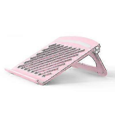Laptop Stand For Desk Portable Computer Stand Ergonomic Adjustable Height Laptop Riserpink Chumian