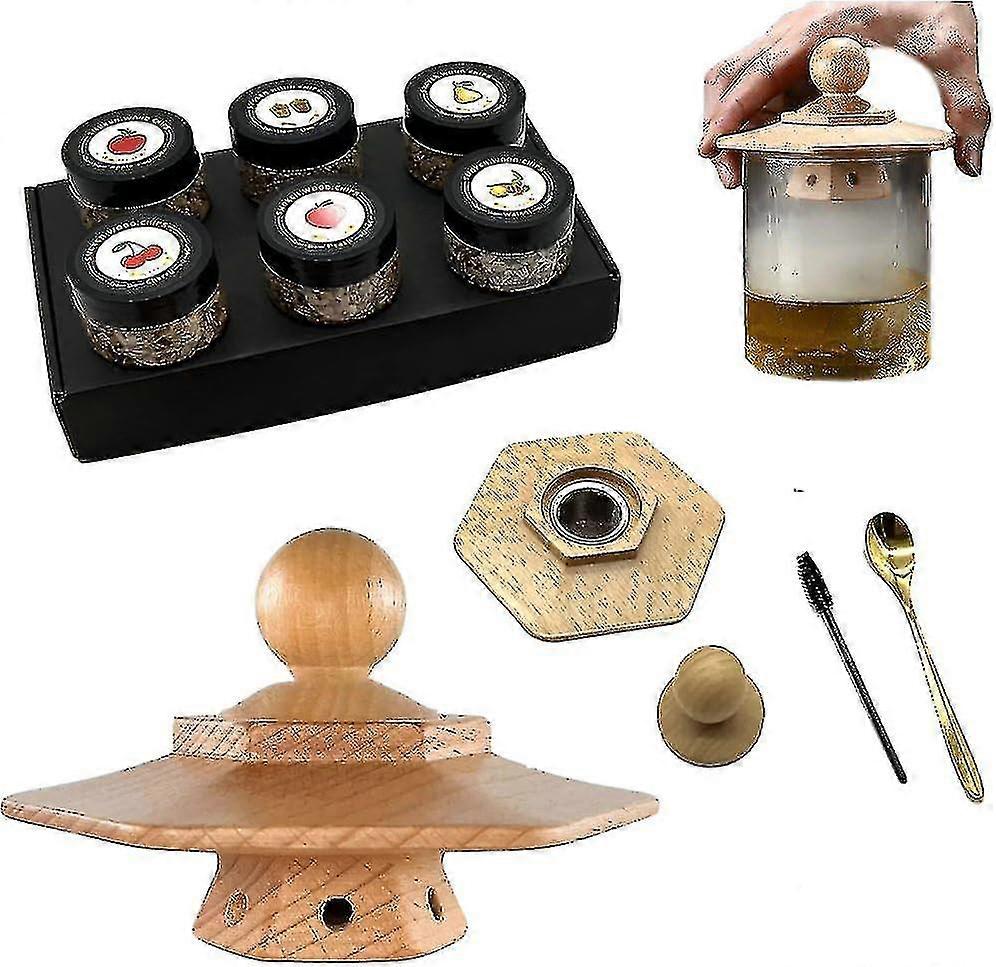 كوكتيل المدخن كيت لالجبن ويسكي ونكهة شرب اكسسوارات المدخن كوكتيل بار الملحقات كوكتيل المدخن ، هدية مثالية للرجال ، أبي ، الزوج