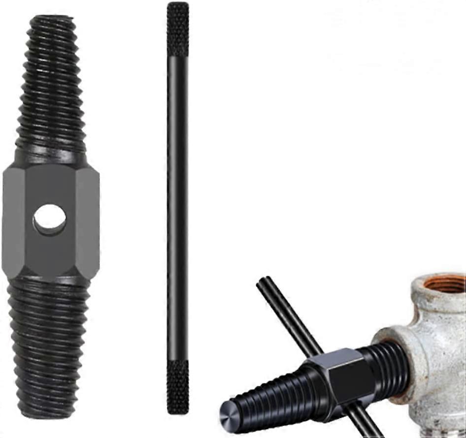 Double head screw extractor for damaged and broken faucet, multi-function home screw extraction tool