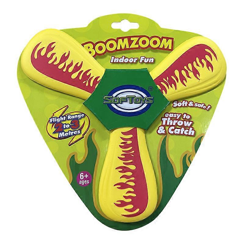 子供トライウィングブーメランEVAソフトマテリアルセーフティスリーリーフブーメランパークアウトドアスポーツ玩具6歳以上の子供向け