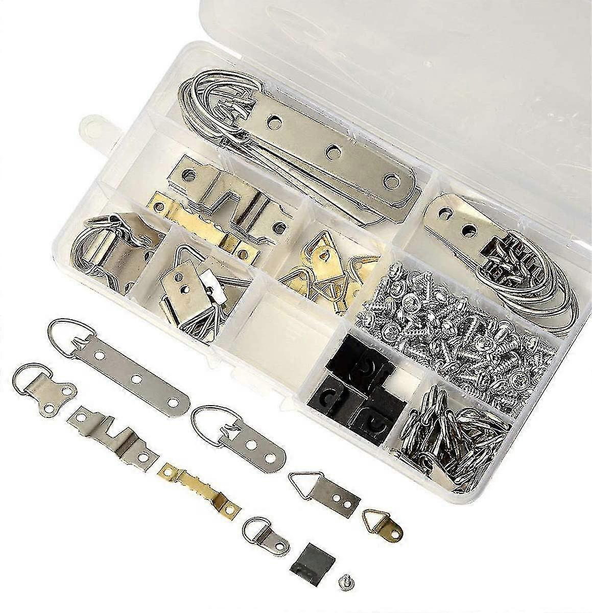 Filo regolabile per appendere quadri, kit cornice specchio da 2 pezzi