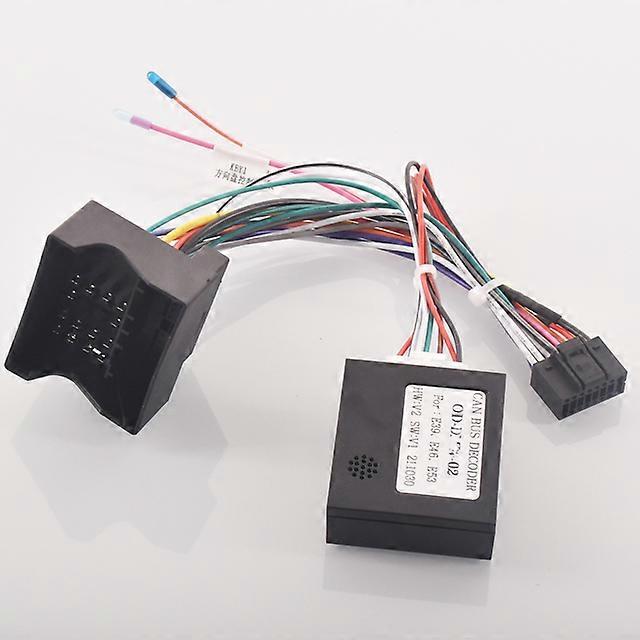 Car Radio Stereo Wiring Harness Cable Adapter Android 16pin For BMW E46 E87 E65 E66 E67 with Quadlock
