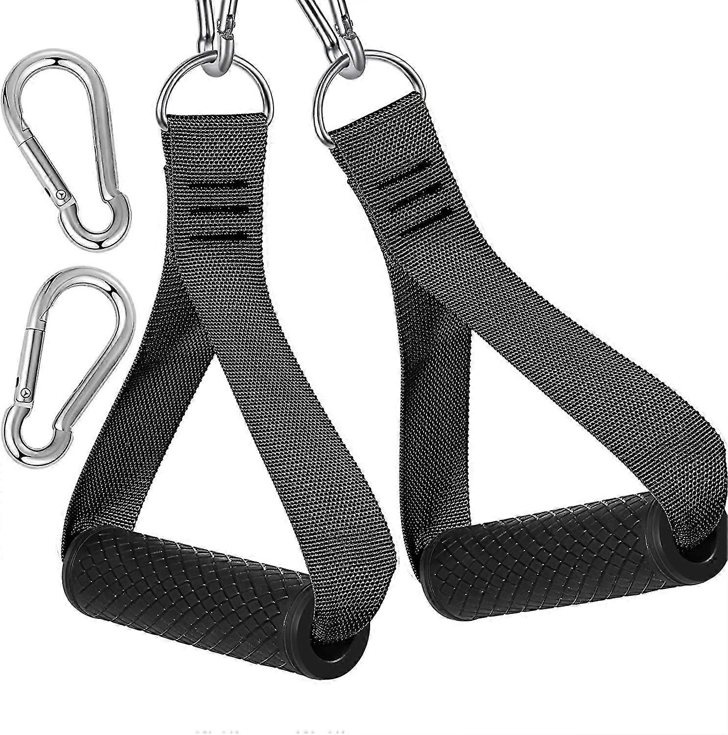 Gym Resistance Bands Exercise Handles - Heavy Duty Fitness Handle,heavy Duty Comfortable Cable Handle Compatible With High Bearing Capacity Pulley Han