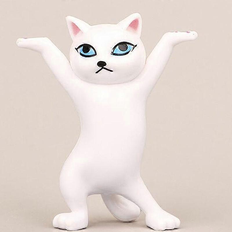 Dww-Chats dansants et formes, 3 formes de chats comiques, dcorations de chats dansants, dcorations de chats portables, papeterie pour chats, dcoration